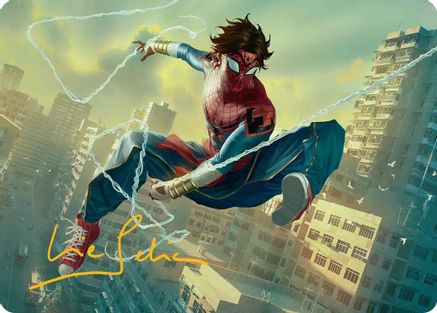 Image of Spider-Man India Art Card (Gold-Stamped Signature) [Marvel's Spider-Man Art Series]