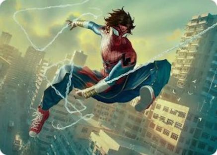 Image of Spider-Man India Art Card [Marvel's Spider-Man Art Series]