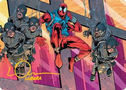 Image of Scarlet Spider, Ben Reilly Art Card (Gold-Stamped Signature) [Marvel's Spider-Man Art Series]