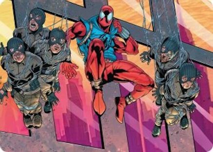 Image of Scarlet Spider, Ben Reilly Art Card [Marvel's Spider-Man Art Series]