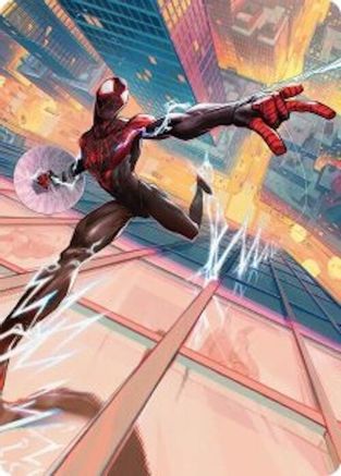 Image of Ultimate Spider-Man Art Card [Marvel's Spider-Man Art Series]
