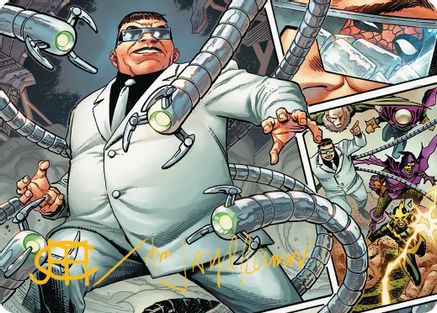 Image of Doctor Octopus, Master Planner Art Card (48/54) (Gold-Stamped Signature) [Marvel's Spider-Man Art Series]