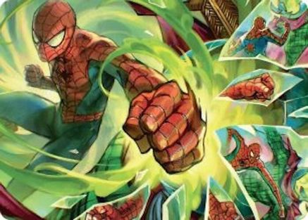 Image of Kapow! Art Card [Marvel's Spider-Man Art Series]