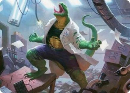 Image of Lizard, Connors's Curse Art Card [Marvel's Spider-Man Art Series]
