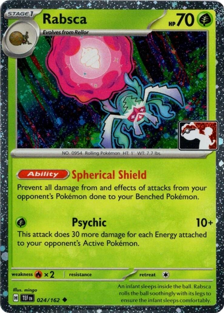 Image of Rabsca (024/162) (Cosmos Holo) [Prize Pack Series Seven]