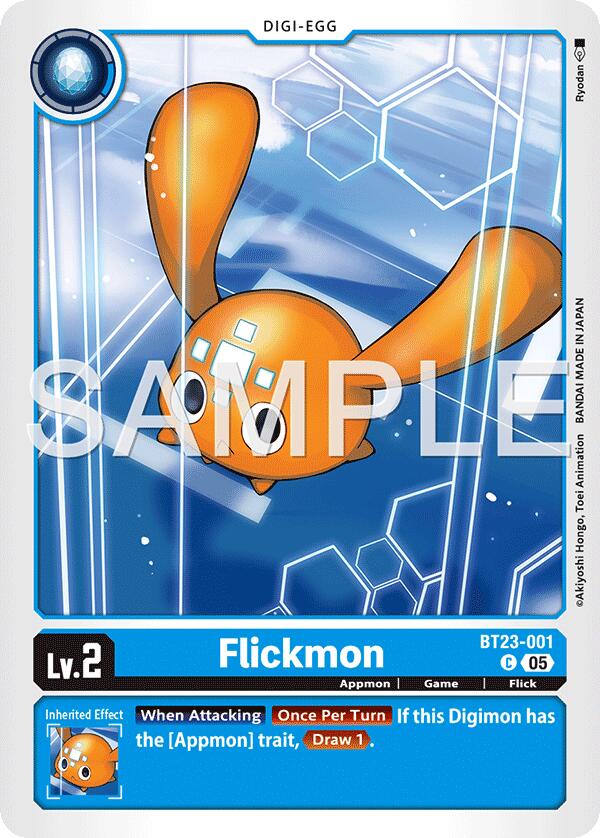Image of Flickmon [BT23-001] [Hackers' Slumber]