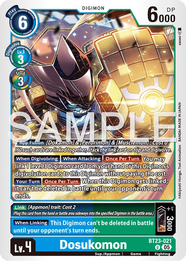 Image of Dosukomon [BT23-021] [Hackers' Slumber]