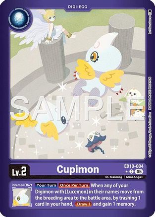 Image of Cupimon [EX10-004] (Limited Foil) [Sinister Order]