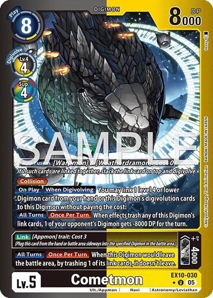 Image of Cometmon [EX10-030] (Limited Foil) [Sinister Order]
