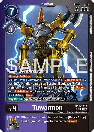 Image of Tuwarmon [EX10-045] (Limited Foil) [Sinister Order]