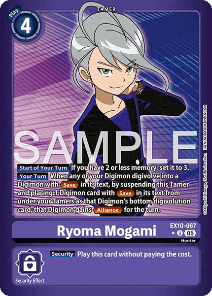 Image of Ryoma Mogami [EX10-067] (Limited Foil) [Sinister Order]