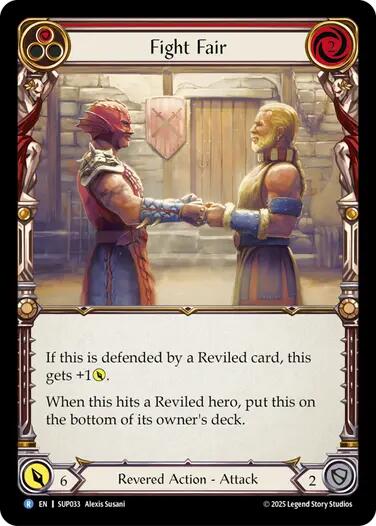Image of Fight Fair [SUP033] (Super Slam)  Rainbow Foil