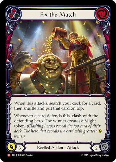 Image of Fix the Match [SUP082] (Super Slam)