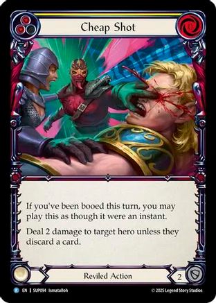 Image of Cheap Shot [SUP094] (Super Slam)  Rainbow Foil