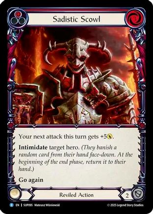 Image of Sadistic Scowl [SUP095] (Super Slam)