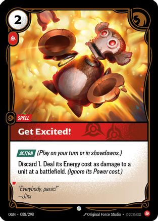 Image of Get Excited! (008/298) - Origins Foil