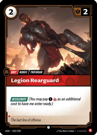 Image of Legion Rearguard (010/298) - Origins Foil