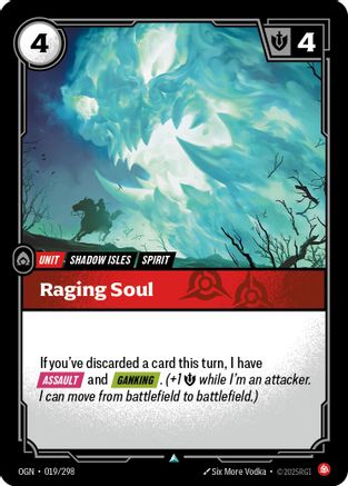 Image of Raging Soul (019/298) - Origins Foil