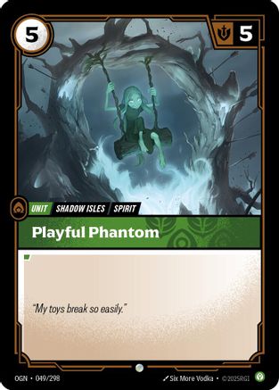 Image of Playful Phantom (049/298) - Origins Foil