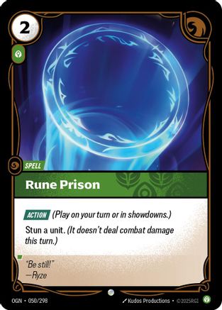 Image of Rune Prison (050/298) - Origins Foil