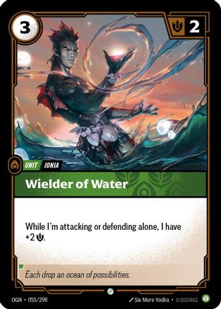 Image of Wielder of Water (055/298) - Origins