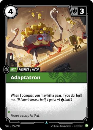 Image of Adaptatron (056/298) - Origins