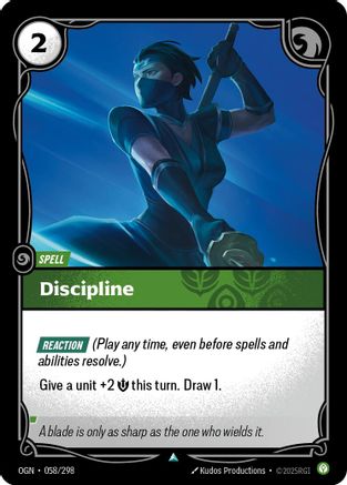 Image of Discipline (058/298) - Origins