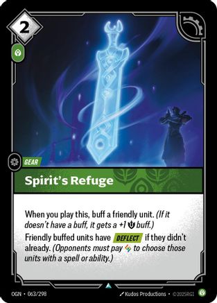 Image of Spirit's Refuge (063/298) - Origins Foil