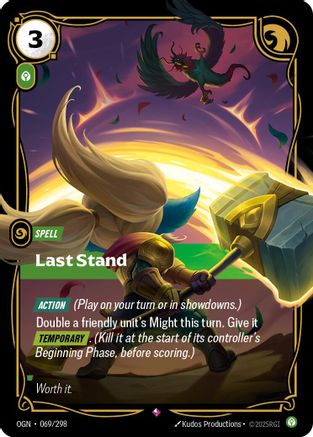 Image of Last Stand (069/298) - Origins Foil