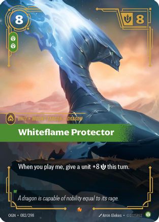 Image of Whiteflame Protector (082/298) - Origins Foil