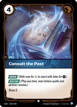 Image of Consult the Past (083/298) - Origins
