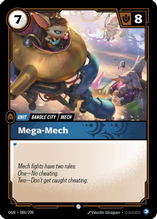 Image of Mega-Mech (088/298) - Origins Foil