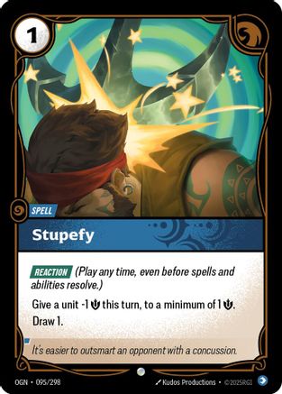 Image of Stupefy (095/298) - Origins Foil