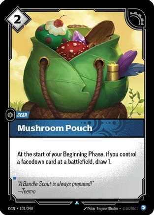 Image of Mushroom Pouch (101/298) - Origins Foil