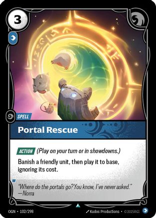 Image of Portal Rescue (102/298) - Origins