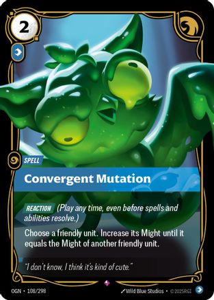 Image of Convergent Mutation (108/298) - Origins Foil