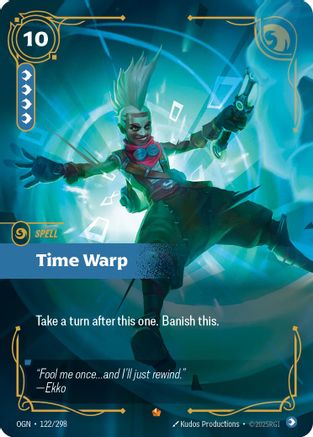 Image of Time Warp (122/298) - Origins Foil