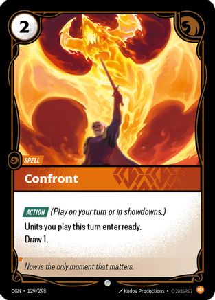 Image of Confront (129/298) - Origins