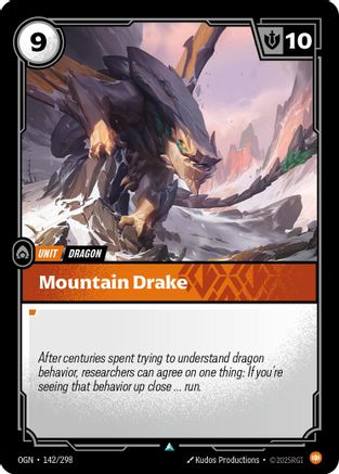 Image of Mountain Drake (142/298) - Origins
