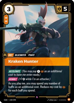 Image of Kraken Hunter (150/298) - Origins Foil