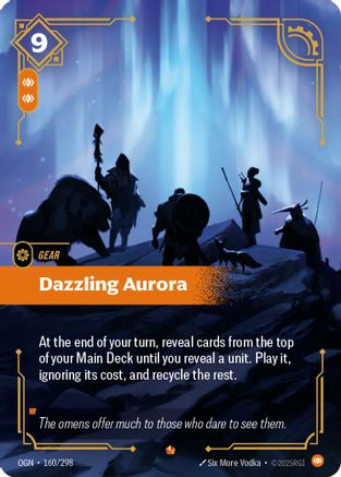 Image of Dazzling Aurora (160/298) - Origins Foil