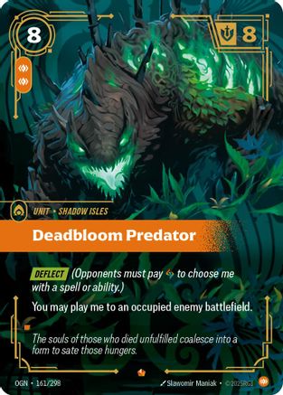 Image of Deadbloom Predator (161/298) - Origins Foil