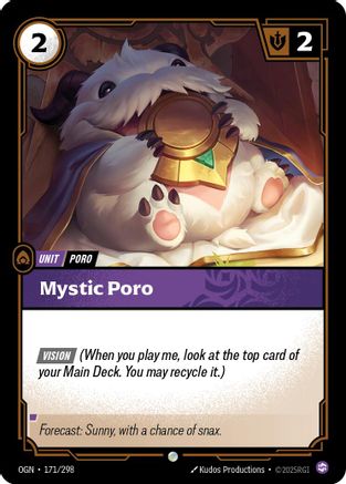 Image of Mystic Poro (171/298) - Origins