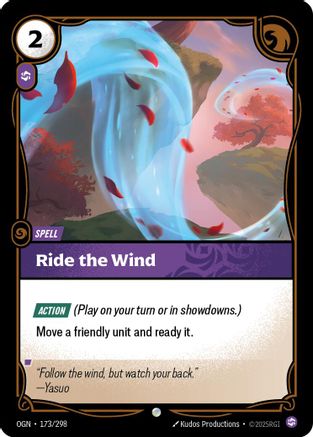 Image of Ride The Wind (173/298) - Origins