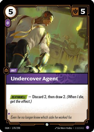 Image of Undercover Agent (178/298) - Origins