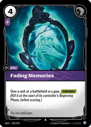 Image of Fading Memories (180/298) - Origins