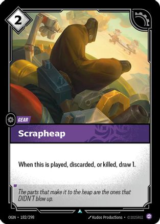 Image of Scrapheap (182/298) - Origins