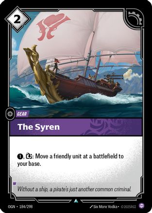 Image of The Syren (184/298) - Origins