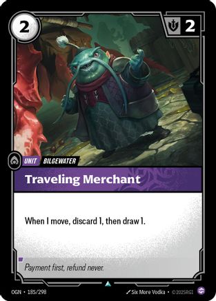 Image of Traveling Merchant (185/298) - Origins Foil