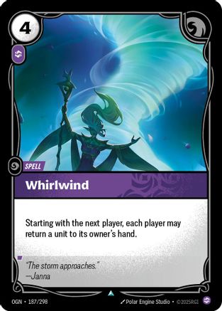 Image of Whirlwind (187/298) - Origins Foil
